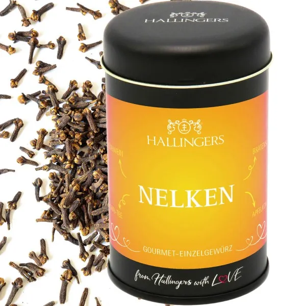 Nelken (für Glühwein, Chai-Tee & Apfelkompott) - Gewürz Basic, zum Kochen Geschenkdose
