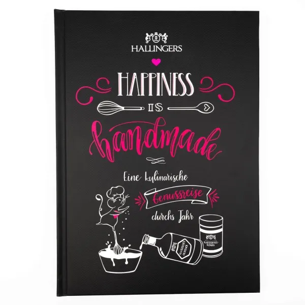 Happiness is handmade - Kochbuch, liebevolle Rezepte & Tipps