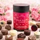 PRALINEN IN DER GESCHENKDOSE OHNE ALKOHOL - Edle handgemachte Pralinen aus feinstem Confiserie-Edelkakao, stilvoll verpackt in einer hochwertigen Geschenkdose. Perfekt als exklusives Geschenk für besondere Genussmomente