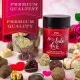 HANDWERK STATT MASSENWARE - Edition \Ich liebe Dich\: Vergiss billig produzierte Standard-Pralinen mit schöner Verpackung - entscheidend ist nicht nur der erste Eindruck, sondern der Geschmack, der noch lange in Erinnerung bleibt