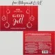 God Jul, red - Svenska - Pralinen, ohne Alkohol handmade