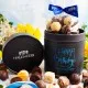 PRALINEN IN DER GESCHENKDOSE OHNE ALKOHOL - Edle handgemachte Pralinen aus feinstem Confiserie-Edelkakao, stilvoll verpackt in einer hochwertigen XXL-Geschenkdose. Perfekt als exklusives Geschenk für besondere Genussmomente