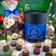 PRALINEN IN DER GESCHENKDOSE OHNE ALKOHOL - Edle handgemachte Pralinen aus feinstem Confiserie-Edelkakao, stilvoll verpackt in einer hochwertigen XXL-Geschenkdose. Perfekt als exklusives Geschenk für besondere Genussmomente