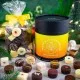 PRALINEN IN DER GESCHENKDOSE OHNE ALKOHOL - Edle handgemachte Pralinen aus feinstem Confiserie-Edelkakao, stilvoll verpackt in einer hochwertigen XXL-Geschenkdose. Perfekt als exklusives Geschenk für besondere Genussmomente
