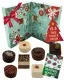 Adventskalender Classical Christmas - Pralinen, ohne Alkohol handmade