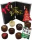 Adventskalender Golden Christmas - Pralinen, mit & ohne Alkohol