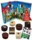 Adventskalender Weihnachtsmarkt - Pralinen, ohne Alkohol handmade
