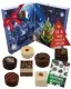 Adventskalender Waldweihnacht - Pralinen, ohne Alkohol handmade