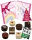 Adventskalender Einhorn - Pralinen, ohne Alkohol handmade