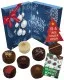 Adventskalender Blue Christmas - Pralinen, mit & ohne Alkohol
