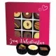Pink, Zum Valentinstag L - Pralinen, mit & ohne Alkohol