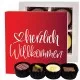 Herzlich Willkommen - Pralinen, ohne Alkohol handmade