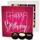Happy Birthday L - Pralinen, ohne Alkohol handmade