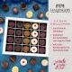 HANDWERK STATT MASSENWARE - Edition \Happy Birthday blue\: Vergiss billig produzierte Standard-Pralinen mit schöner Verpackung - entscheidend ist nicht nur der erste Eindruck, sondern der Geschmack, der noch lange in Erinnerung bleibt