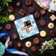 PRALINEN GESCHENKBOX MIT & OHNE ALKOHOL - Edle handgemachte Pralinen aus feinstem Confiserie-Edelkakao, stilvoll verpackt in einer hochwertigen Geschenkbox. Exklusiver Schokoladengenuss für besondere Anlässe & genussvolle Momente