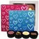 Pink&Blue Hearts 2x - Pralinen, ohne Alkohol handmade