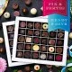 HANDWERK STATT MASSENWARE - Edition \Pink&Blue Hearts 2x\: Vergiss billig produzierte Standard-Pralinen mit schöner Verpackung - entscheidend ist nicht nur der erste Eindruck, sondern der Geschmack, der noch lange in Erinnerung bleibt