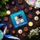 PRALINEN GESCHENKBOX OHNE ALKOHOL - Edle handgemachte Pralinen aus feinstem Confiserie-Edelkakao, stilvoll verpackt in einer hochwertigen Geschenkbox. Exklusiver Schokoladengenuss für besondere Anlässe & genussvolle Momente