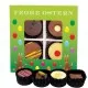 Frohe Ostern grün - Pralinen, mit & ohne Alkohol