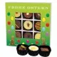 Frohe Ostern grün L - Pralinen, mit & ohne Alkohol