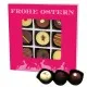 Frohe Ostern pink L - Pralinen, mit & ohne Alkohol