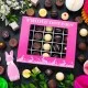 PRALINEN GESCHENKBOX MIT & OHNE ALKOHOL - Edle handgemachte Pralinen aus feinstem Confiserie-Edelkakao, stilvoll verpackt in einer hochwertigen XL-Geschenkbox. Exklusiver Schokoladengenuss für besondere Anlässe & genussvolle Momente