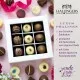 HANDWERK STATT MASSENWARE - Edition \Frohe Ostern\: Vergiss billig produzierte Standard-Pralinen mit schöner Verpackung - entscheidend ist nicht nur der erste Eindruck, sondern der Geschmack, der noch lange in Erinnerung bleibt