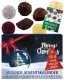 Adventskalender Weihnachtskugeln - Vegane Pralinen, mit & ohne Alkohol