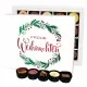 Frohe Weihnachten Kranz XL - Pralinen, ohne Alkohol handmade