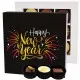 Happy New Year L - Pralinen, ohne Alkohol handmade