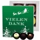 Vielen Dank Grün - Pralinen, ohne Alkohol handmade