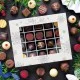 PRALINEN GESCHENKBOX MIT & OHNE ALKOHOL - Edle handgemachte Pralinen aus feinstem Confiserie-Edelkakao, stilvoll verpackt in einer hochwertigen XL-Geschenkbox. Exklusiver Schokoladengenuss für besondere Anlässe & genussvolle Momente