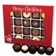 Merry Christmas Rot XL - Pralinen, mit & ohne Alkohol