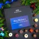 PRALINEN GESCHENKBOX OHNE ALKOHOL - Edle handgemachte Pralinen aus feinstem Confiserie-Edelkakao, stilvoll verpackt in einer hochwertigen FirstClass-Geschenkbox. Exklusiver Schokoladengenuss für besondere Anlässe & genussvolle Momente