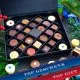 HANDWERK STATT MASSENWARE - Edition \Merry Christmas & A Happy New ...\: Vergiss billig produzierte Standard-Pralinen mit schöner Verpackung - entscheidend ist nicht nur der erste Eindruck, sondern der Geschmack, der noch lange in Erinnerung bleibt