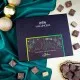 DUBAI-STYLE PRALINEN OHNE ALKOHOL - Edle handgemachte Pralinen aus feinstem Confiserie-Edelkakao, inspiriert vom Dubai-Style und stilvoll verpackt in einer hochwertigen FirstClass-Geschenkbox. Exklusiver Schokoladengenuss für besondere Anlässe