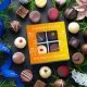 PRALINEN GESCHENKBOX MIT & OHNE ALKOHOL - Edle handgemachte Pralinen aus feinstem Confiserie-Edelkakao, stilvoll verpackt in einer hochwertigen Geschenkbox. Exklusiver Schokoladengenuss für besondere Anlässe & genussvolle Momente