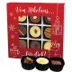 Vom Nikolaus für Dich L - Pralinen, mit & ohne Alkohol