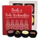 Danke & Frohe Weihnachten - Pralinen, ohne Alkohol handmade