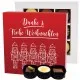 Danke & Frohe Weihnachten L - Pralinen, ohne Alkohol handmade