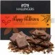 Vollmilch-Tafel Happy Halloween (Orange) - Schokolade, handmade ohne Alkohol
