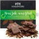 Vollmilch-Tafel Neues Jahr - Neues Glück (Macadamia-Nougat) - Schokolade, handmade ohne Alkohol