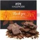 Vollmilch-Tafel Thank You (Pur) - Schokolade, handmade ohne Alkohol