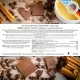 Vollmilch-Tafel Weihnachtsgruß (Kaffee-Zimt) - Schokolade, handmade ohne Alkohol