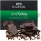 Zartbitter-Tafel Happy Birthday Green (Minze) - Vegane Schokolade, handmade ohne Alkohol