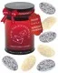Zum Valentinstag - Nougat-Mandeln, handmade ohne Alkohol