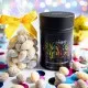 NOUGAT-MANDELN OHNE ALKOHOL - Von Hand in der Manufaktur schokolierte Mandeln mit feinem Vanille-Nougat, stilvoll verpackt in einer hochwertigen Geschenkdose. Exklusiver Genuss für Feinschmecker & die besondere Geschenkidee