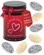 Ich hab Dich lieb - Nougat-Mandeln, handmade ohne Alkohol
