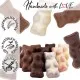 Schokolierte Fruchtsaftbärchen XXL XXL - Fruchtsaftbärchen, XXL schokoliert handmade