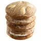 Weiß Glasiert - Elisen-Lebkuchen, handmade hoher Kernanteil